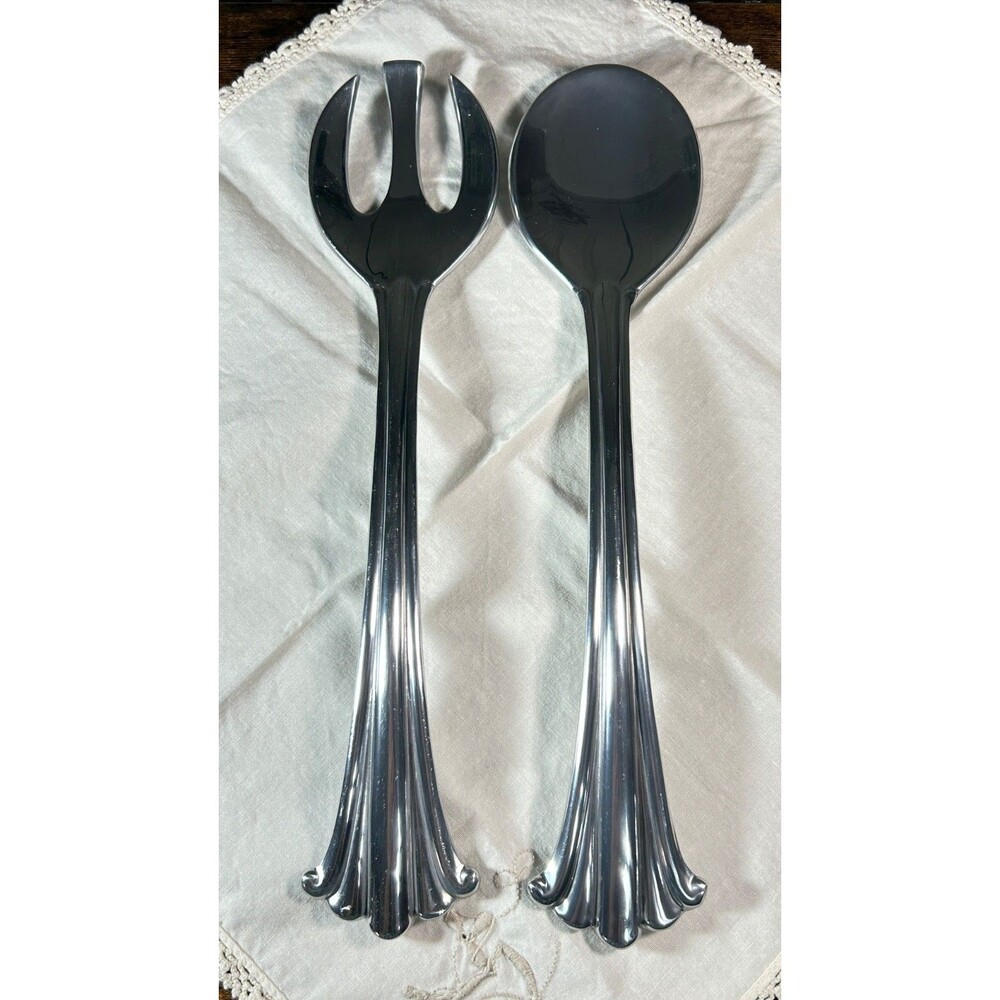 Lenox Bancroft / Marquette 13.5  Stainless Steel 2-Piece Salad Serving Set